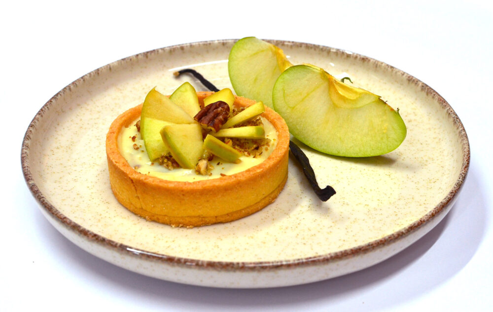 tarta cu mar si nuca pecan 2