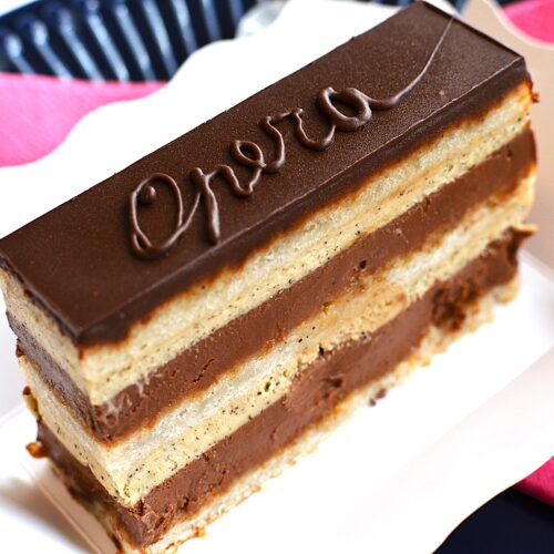 OPERA VEGANA GLUTEN FREE CU CREMA DE CAFEA GANACHE DE CIOCOLATA NEAGRA GLAZURAT CU UN CROCANT DE CIOCO NEAGRA DELICELI GLUTEN FREE CAKE SHOP